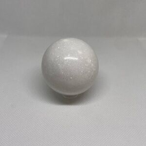 White Jade Crystal Sphere